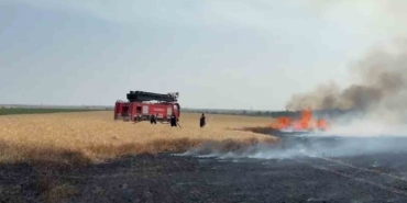 Kırklareli’nde buğday tarlalarında yangın: 500 dekar alan zarar gördü