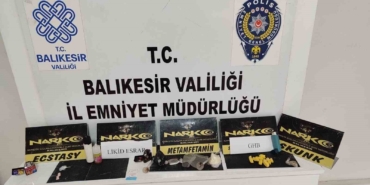 Balıkesir’de 90 gram esrar yakalandı
