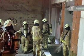 Güngören’de tekstil malzemesi üretimi yapan firmada korkutan yangın