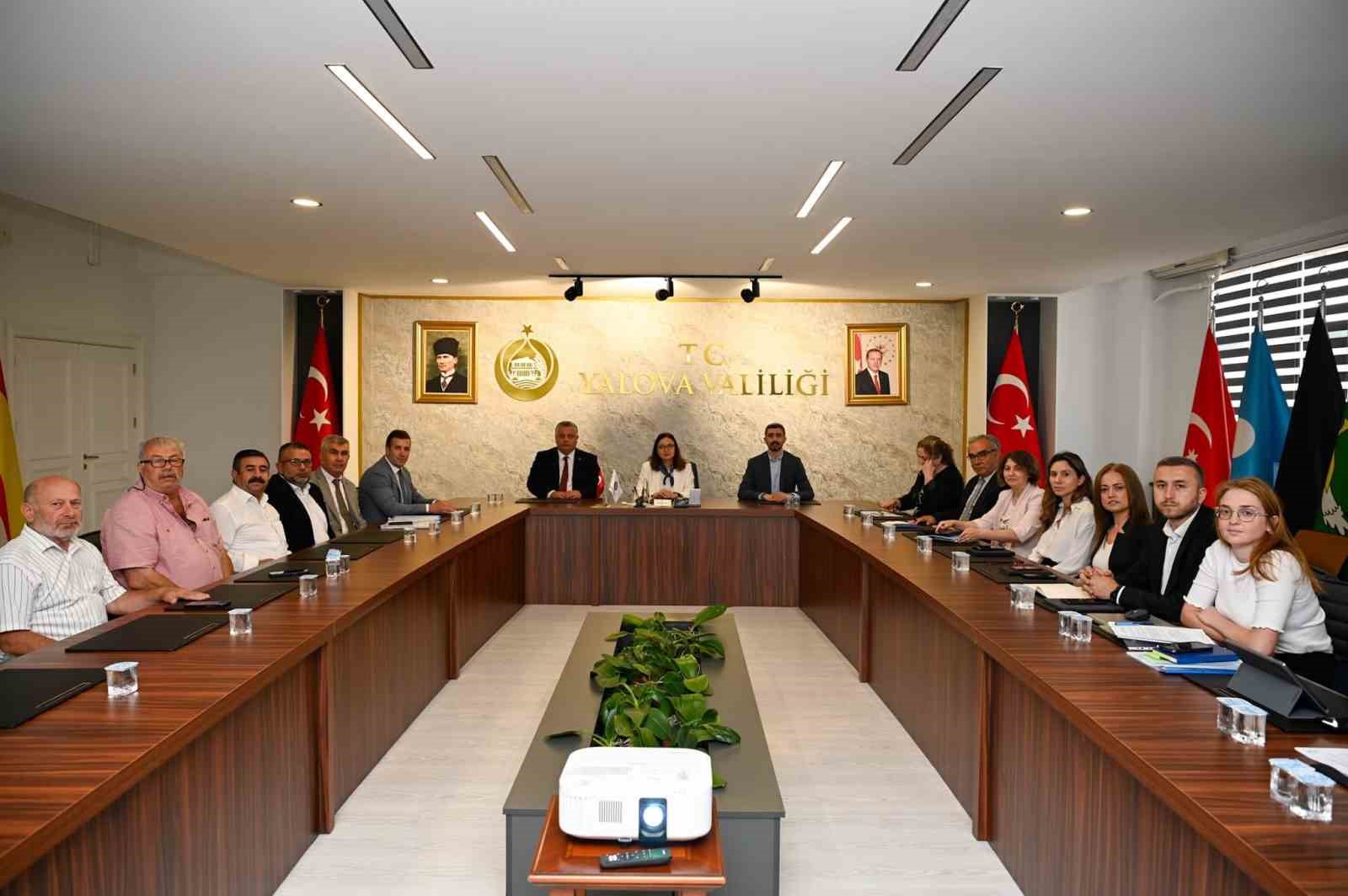 Yalova’da kentsel dönüşüm çalışmaları masaya yatırıldı