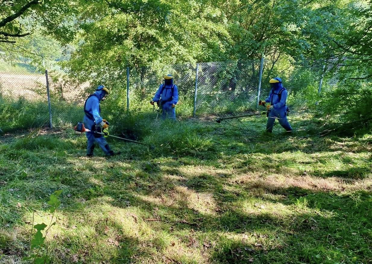Körfez’de mezarlıkları bayrama hazır