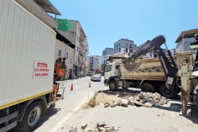 Mudanya’da alternatif yolda genişletme çalışmaları başladı