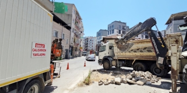 Mudanya’da alternatif yolda genişletme çalışmaları başladı