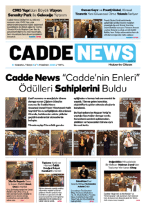 CADDE NEWS E-GAZETE 4 HAZİRAN 2025