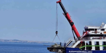 Kıbrıs Barış Harekatı’na katılan tank Saros Körfezi’nde batırıldı