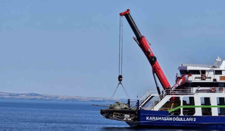 Kıbrıs Barış Harekatı’na katılan tank Saros Körfezi’nde batırıldı
