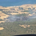 Çanakkale’de tarım arazisinde başlayıp ormana sıçrayan yangın kontrol altına alındı