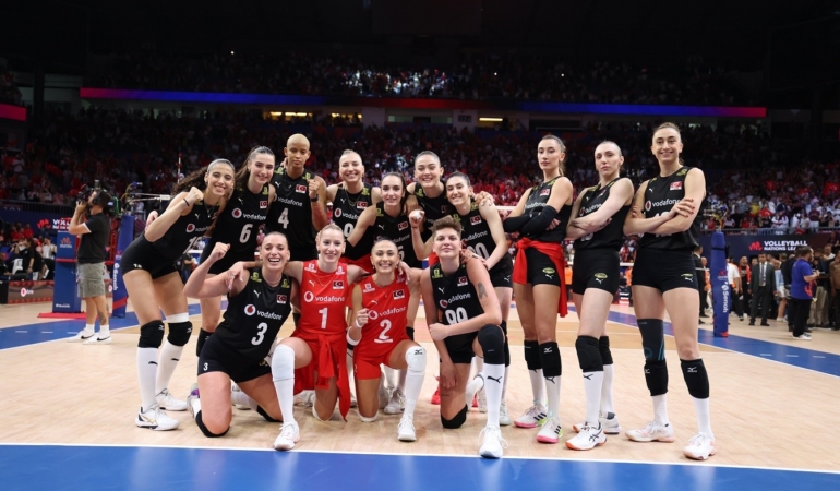 A Milli Kadın Voleybol Takımı, Milletler Ligi’nde 7’de 7 yaptı