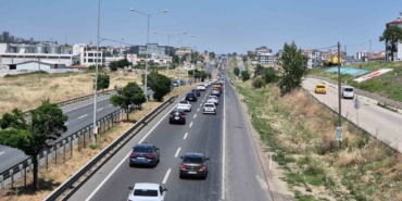 Kurban Bayramı tatili dönüşünde Trakya’dan İstanbul yönüne trafik yoğunluğu oluştu