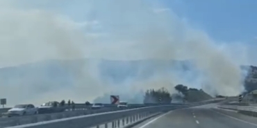 Dursunbey’de orman yangını çıktı