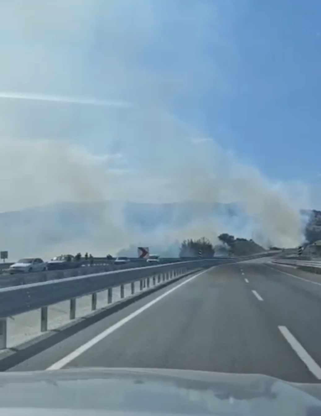 Dursunbey’de orman yangını çıktı