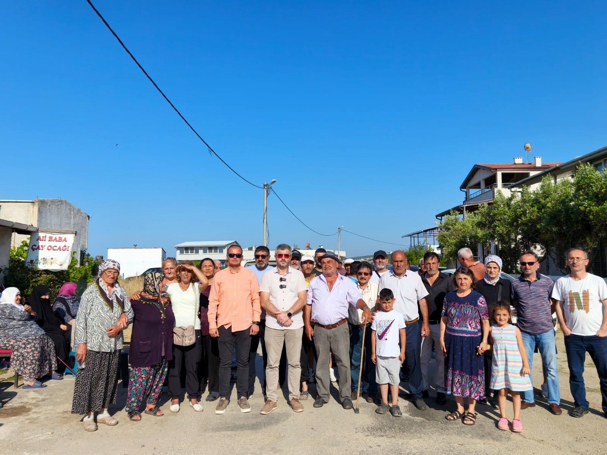 Mudanya’da imar yasasına takılanlar seslerini duyurmak istiyor