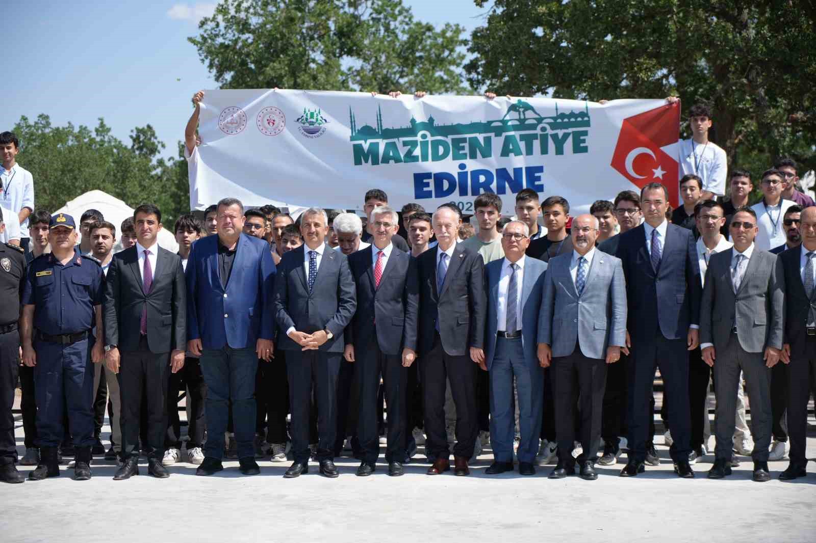 Milli Eğitim Bakan Yardımcısı Yılmaz: "Gençler Edirne’de tarihe yolculuk yapacak"
