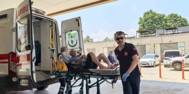Bisiklet ile motosiklet çarpıştı: 2 yaralı
