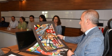 Kurtdereli Mehmet Pehlivan resim yarışmasında ödüller sahiplerini buldu