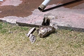 Parkta korku dolu anlar: Pota devrildi, 17 yaşındaki genç yaralandı