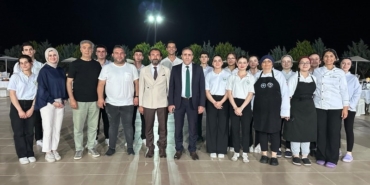 Burhaniye’de Kaymakam İlyas Memiş için veda yemeği düzenlendi