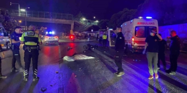 Kocaeli’de feci kaza: Tır, motosiklet sürücüsünü ezdi