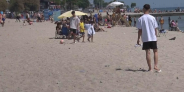 Küçükçekmece’de bayramın 2’nci gününde vatandaşlar sahile akın etti