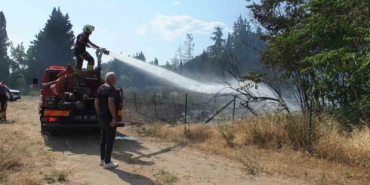 Burhaniye’de ot yangınları bitmiyor
