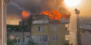 Bursa’daki çatı katı yangınında 1 kişi hayatını kaybetti