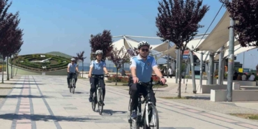 Yalova’da Bisikletli Polis Martı Timleri göreve başladı