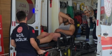Radyatörden fışkıran kaynar su oto tamircisini yaraladı