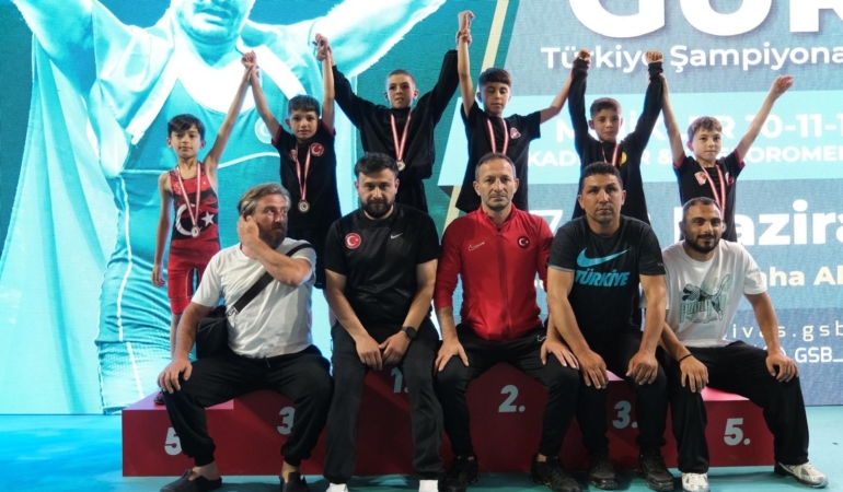 Serbest Güreş Türkiye Şampiyonasında Bilecikli sporcuları büyük başarılara ulaştı