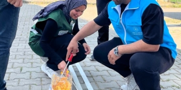 SUBÜ öğrencileri ‘Dumansız Hava Sahası’ oluşturdu
