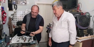 Bıçak bileyicilerin bayram yoğunluğu
