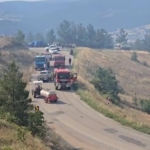 Bursa’daki o köy yangın sebebiyle tahliye ediliyor