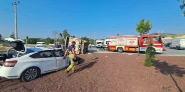 Balıkesir’de kamyon ile otomobil çarpıştı: 1 ölü, 1 yaralı