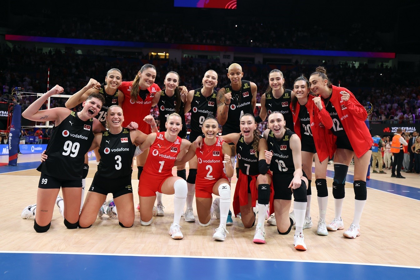 A Milli Kadın Voleybol Takımı, Milletler Ligi’nde kayıpsız devam ediyor