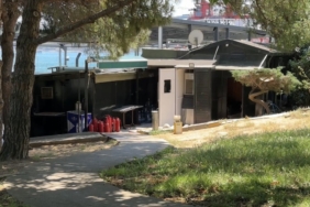 İtfaiye erlerinden yangın sonrası İstanbul Boğazı pozu