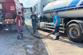 Bigadiç Çamköy’de orman yangını