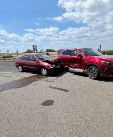 Muratlı’da trafik kazası: 3 yaralı