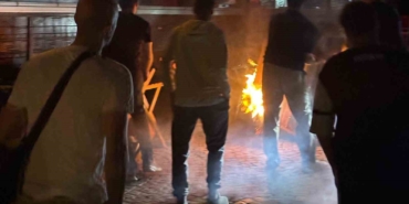 Erdek’te otelde yangın paniği