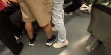 Metroda süs kavgası