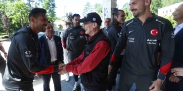 A Milli Takım’dan Aziz Sancar’a ziyaret
