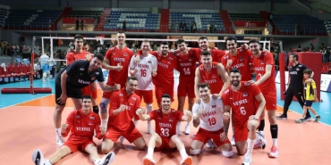 A Milli Erkek Voleybol Takımı, Slovenya’yı mağlup etti
