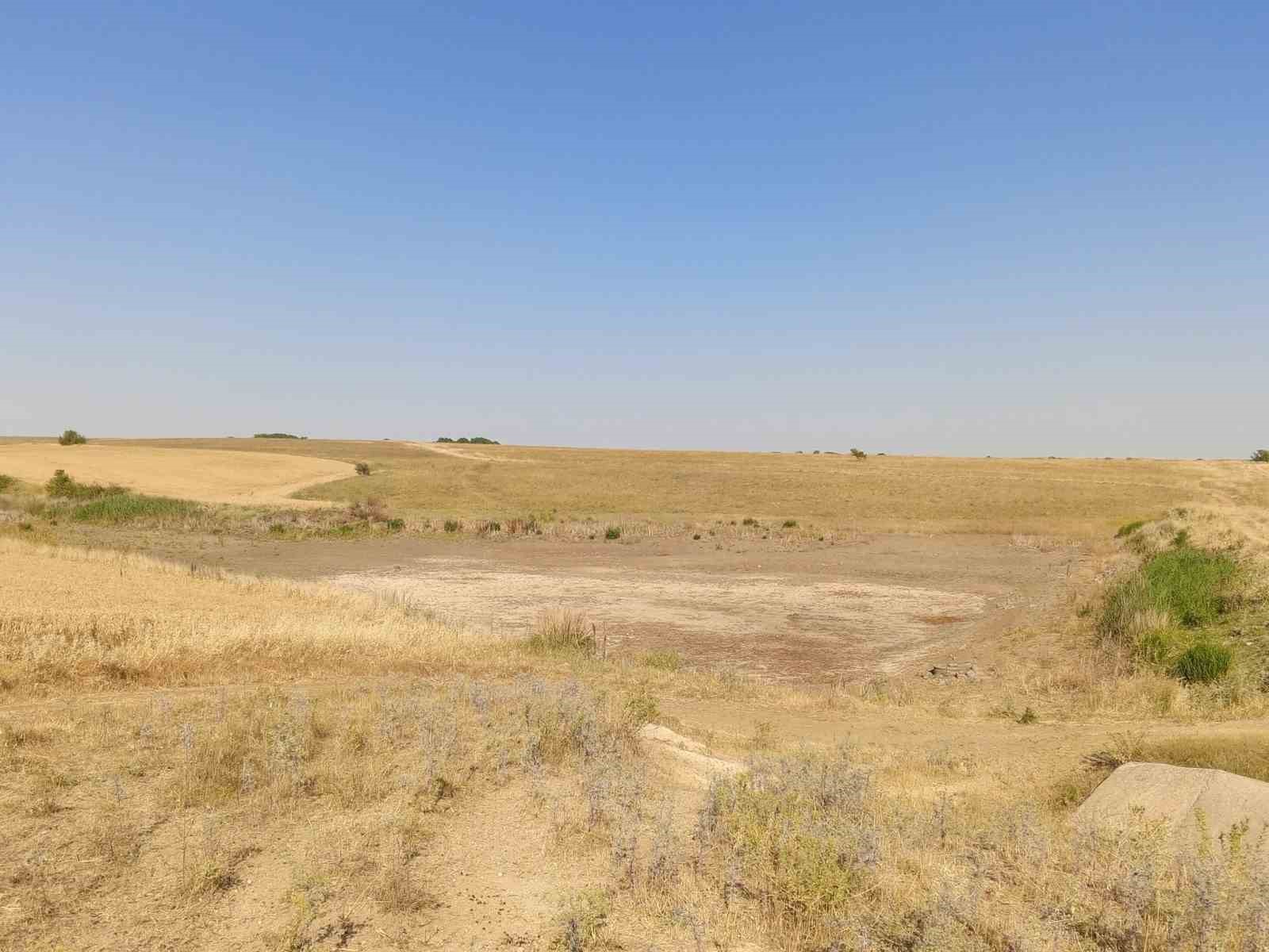 Muratlı’da göletler kuruyor