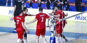 A Milli Erkek Voleybol Takımı, Ukrayna’ya 3-0 mağlup oldu