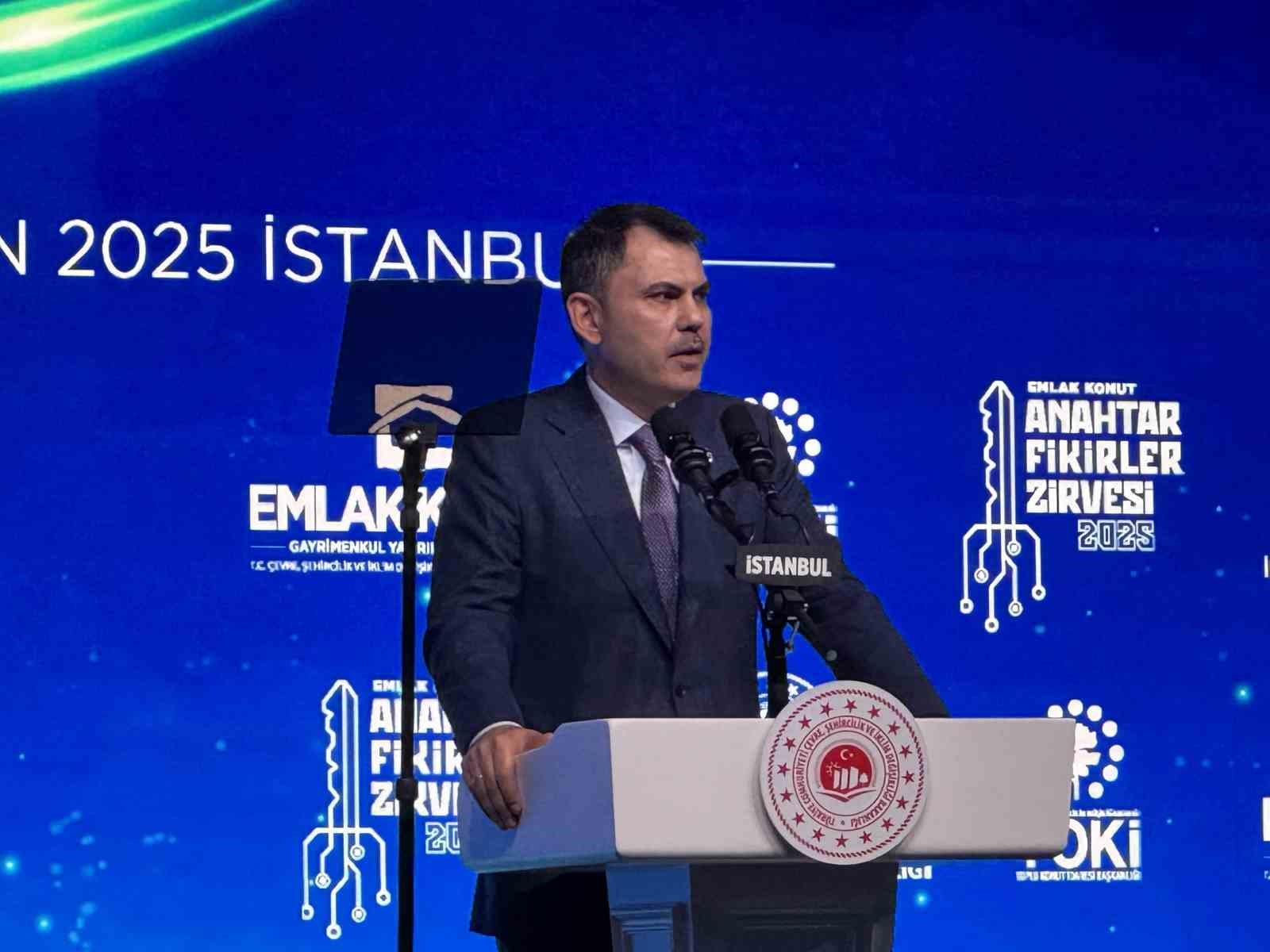 Çevre, Şehircilik ve İklim Değişikliği Bakanı Kurum: "81 ilimizde yeni bir sosyal konut hamlesine başlıyoruz"