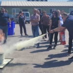 İtfaiyeden, belediye personeline yangın eğitimi