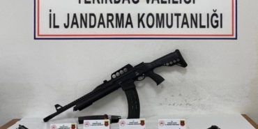Tekirdağ’da jandarmadan ruhsatsız silah ve uyuşturucu operasyonları