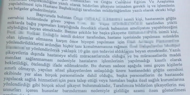 İstanbul İl Sağlık Müdürlüğü’nden ‘haksız kazanç’ operasyonu açıklaması: "Özel hastanede işlem yapan doktora suçüstü"