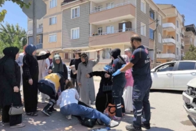 İnegöl’de zincirleme kaza: 1’i komiser 5 yaralı