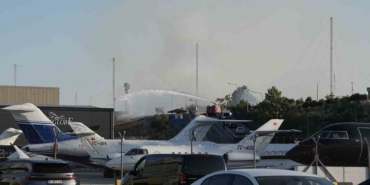 Atatürk Havalimanı’nda yangın