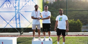 Gaziosmanpaşa’da Ayak Tenisi Turnuvası heyecana sahne oldu