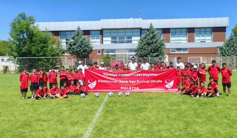 TFF’den Malatya’da yaz futbol okulu etkinliği